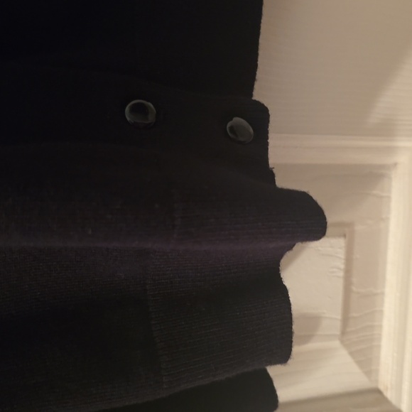 GNW BRAND WOMEN'S BLACK FRONT BUTTON CARDIGAN SWEATER SIZE LARGE - Picture 8 of 15